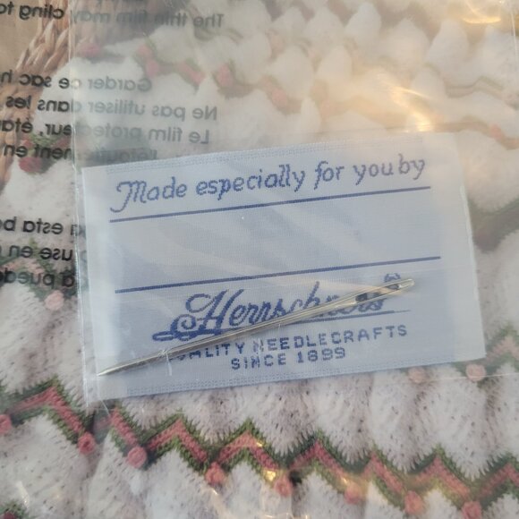 Herrschners Rose Ripple Afghan Crochet Kit - Picture 6 of 6